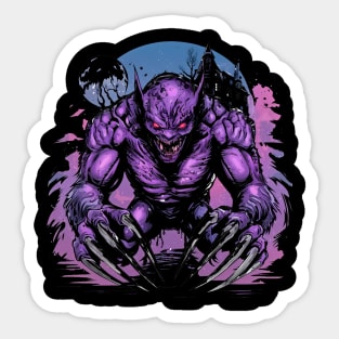 Monster Demon Sticker